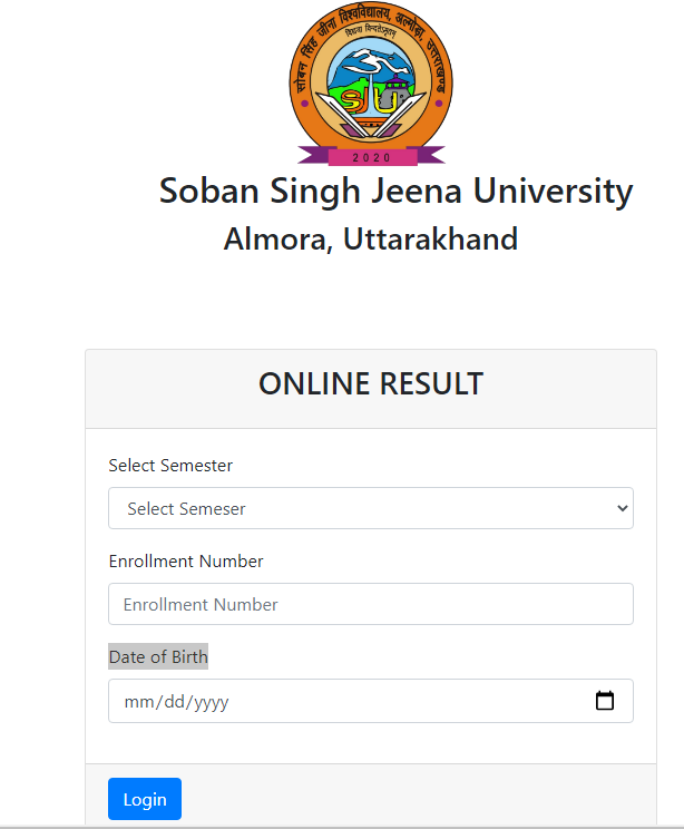 SSJU University Result